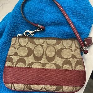Coach wristlet
